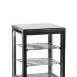 Namizna hladilna vitrina za sladice TefCold UPD60-BLACK