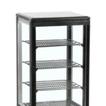 Namizna hladilna vitrina za sladice TefCold UPD80-BLACK